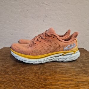 Hoka One One W Clifton 8 Athletic Running Shoes Women's Size 9B